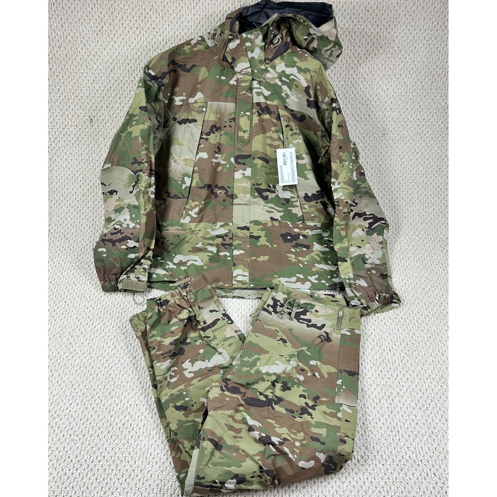 USGI Gen III Layer 6 Wet Weather ECWCS Gortex Jacket & Trousers Set - Medium Reg